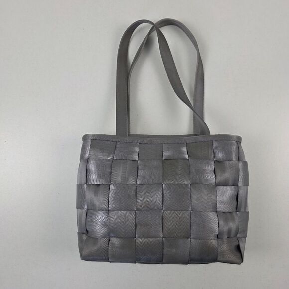 The Original Seatbelt Bag Gray Tote Double Handle Bag - Picture 2 of 13